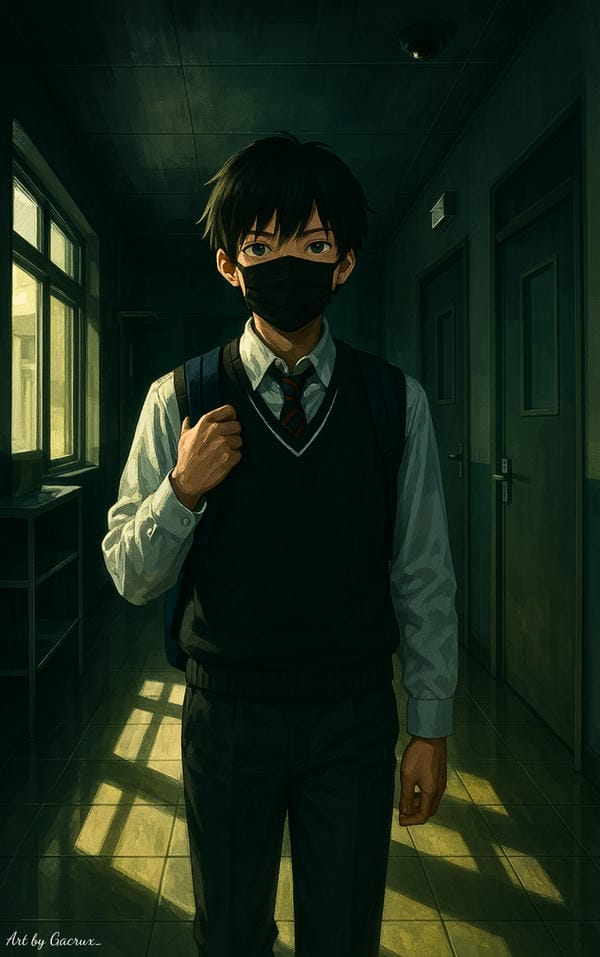 hình ảnh anime học sinh nam 11