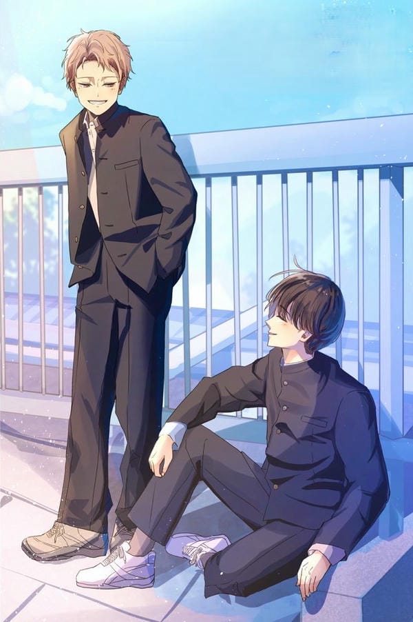 hình ảnh anime học sinh nam 17