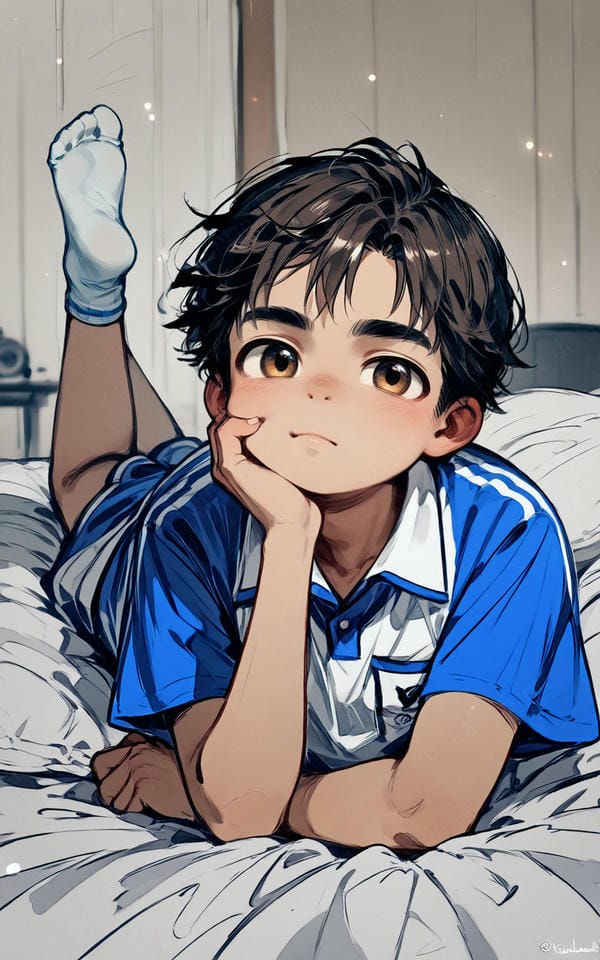 hình ảnh anime học sinh nam 18