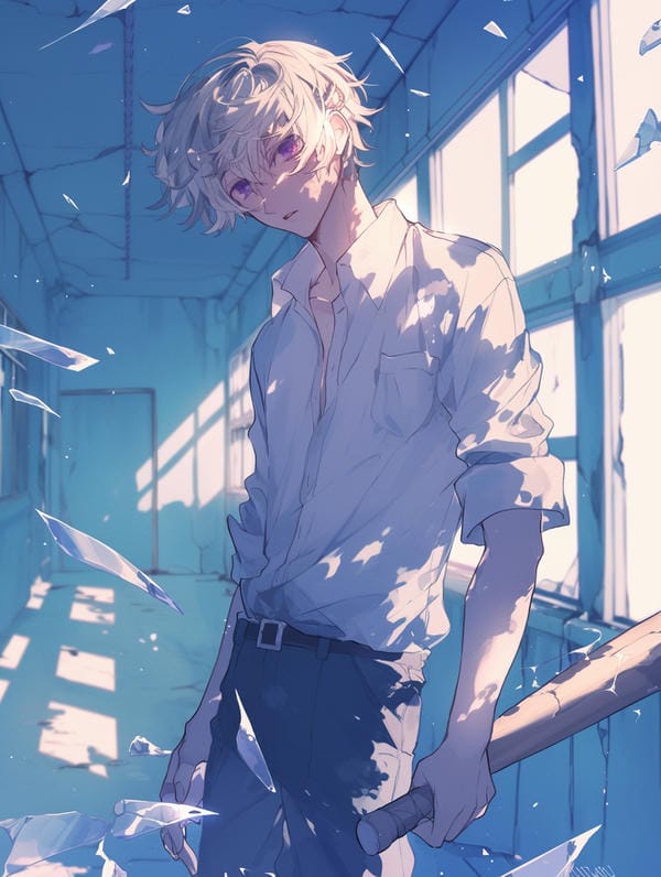 hình ảnh anime học sinh nam 23