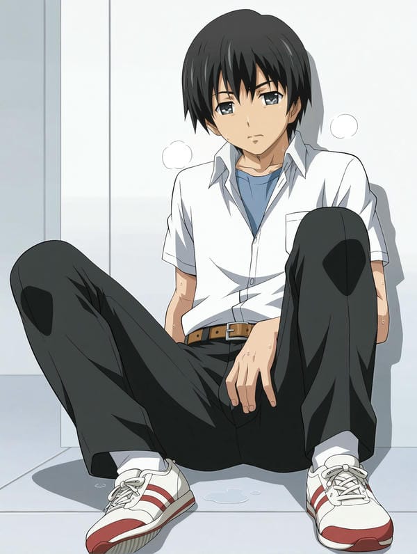 hình ảnh anime học sinh nam 8