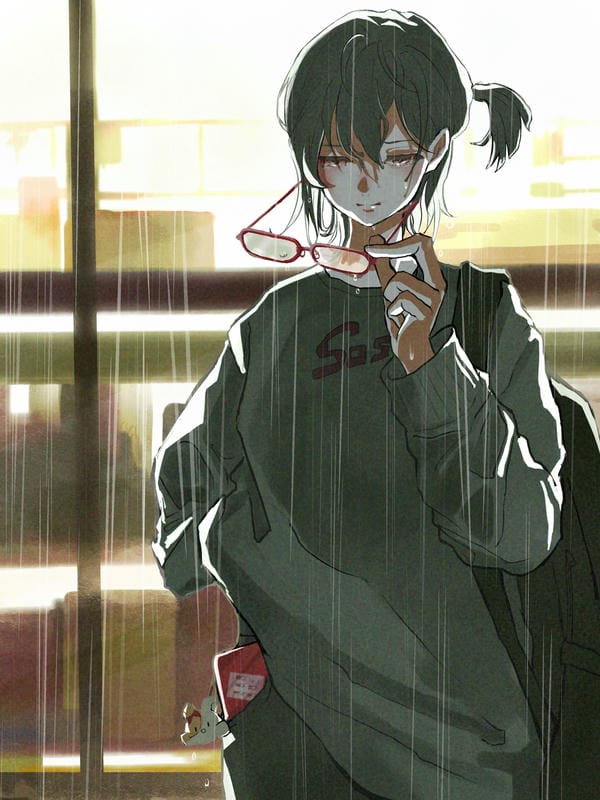 hình ảnh anime nữ buồn