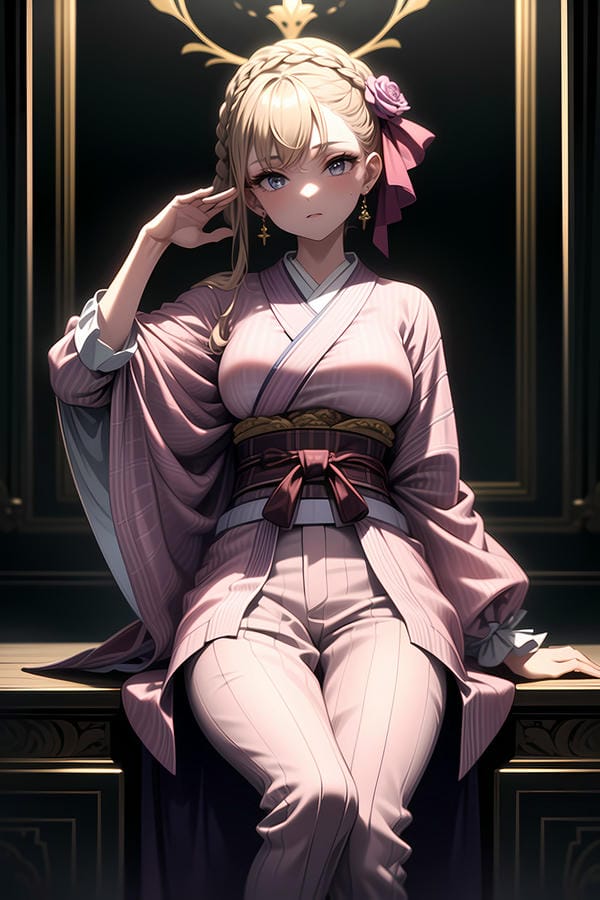 hình ảnh anime nữ mặc kimono 19