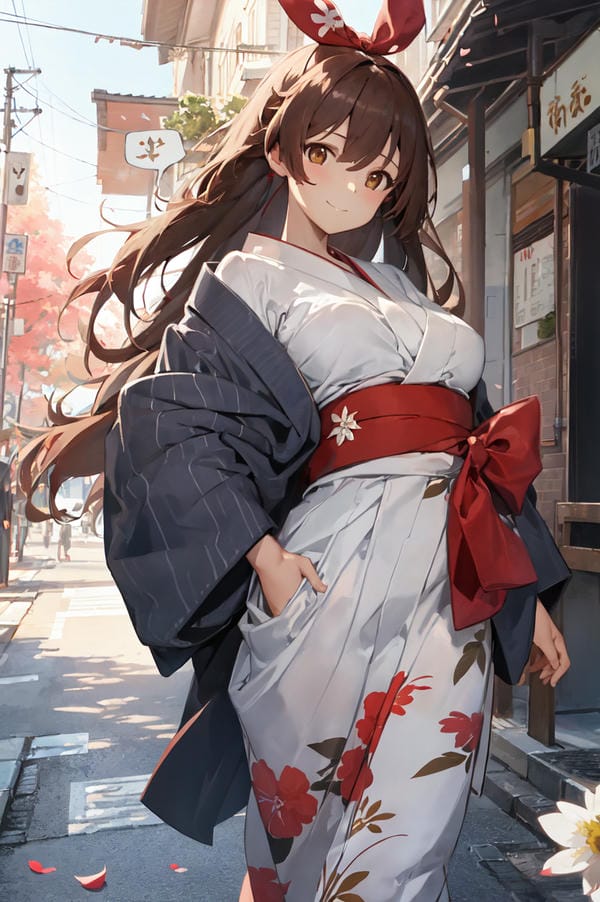 hình ảnh anime nữ mặc kimono 21