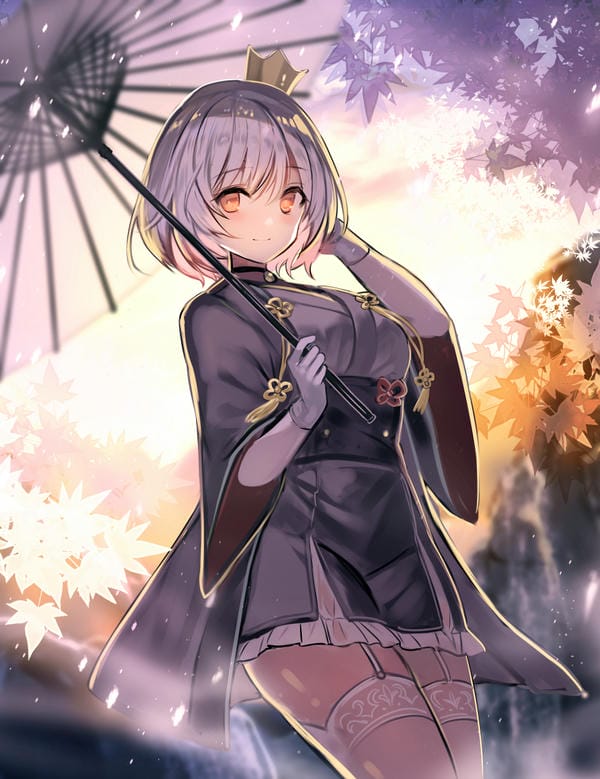 hình ảnh anime nữ mặc kimono 24