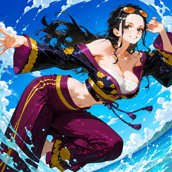 hình ảnh anime nữ mặc kimono 5