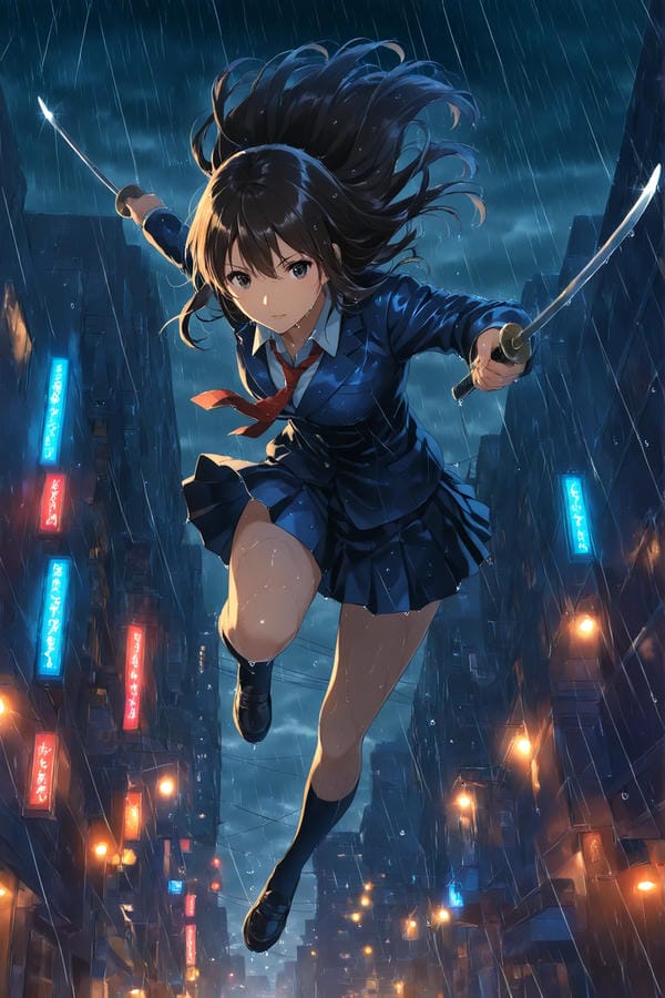 hình ảnh anime nữ ngầu 28