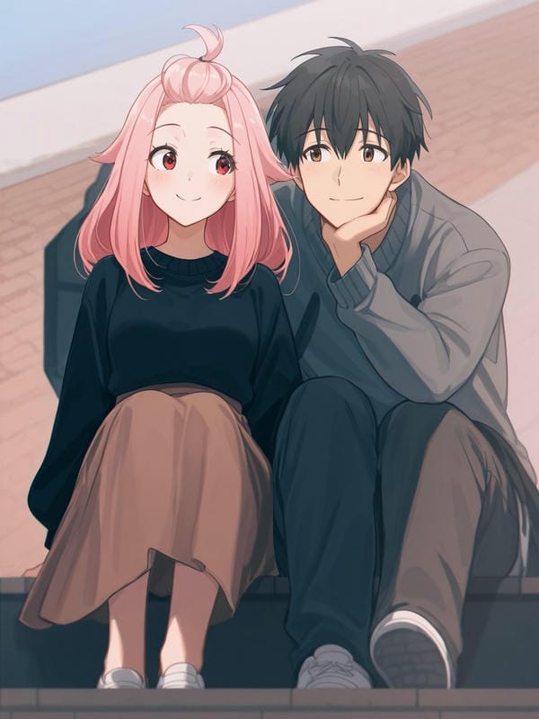 ảnh anime cặp đôi yêu nhau 10