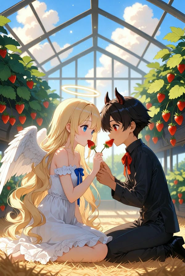 ảnh anime cặp đôi yêu nhau 11