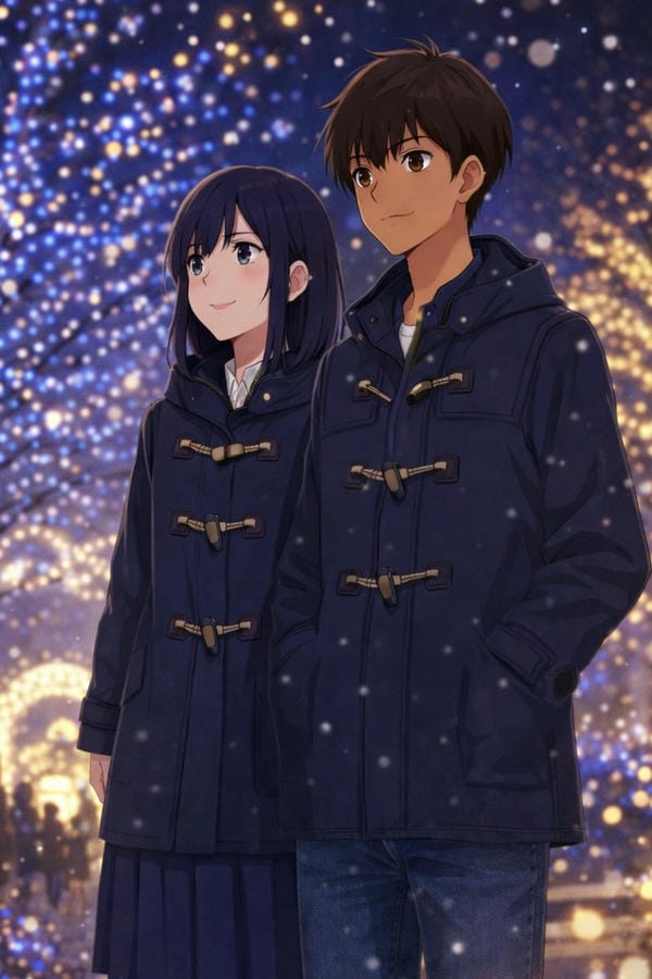 ảnh anime cặp đôi yêu nhau 12