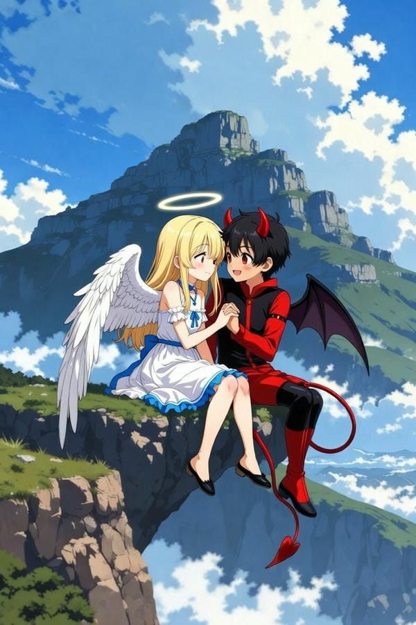 ảnh anime cặp đôi yêu nhau 16