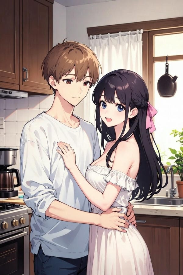 ảnh anime cặp đôi yêu nhau 19