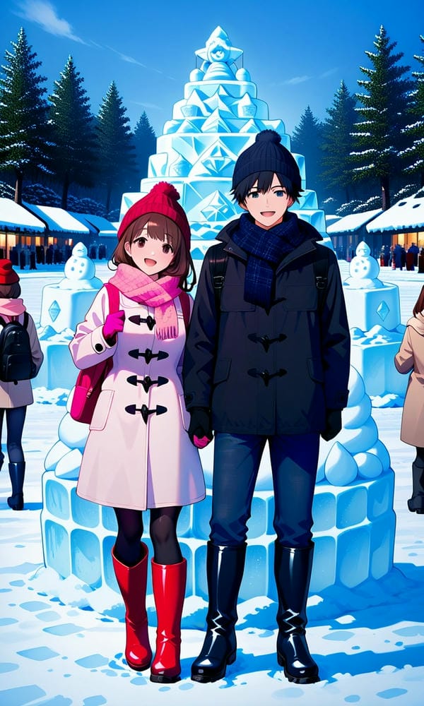 ảnh anime cặp đôi yêu nhau 22