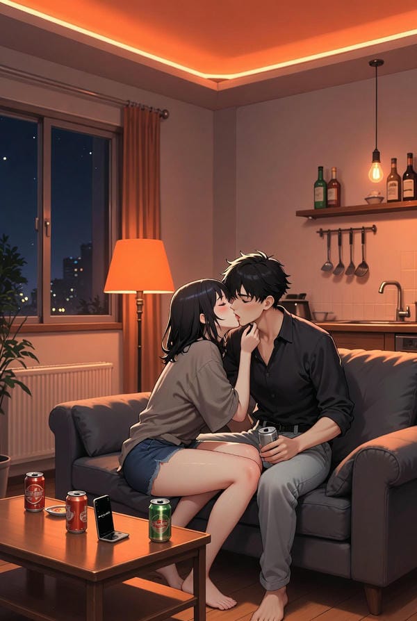 ảnh anime cặp đôi yêu nhau 5