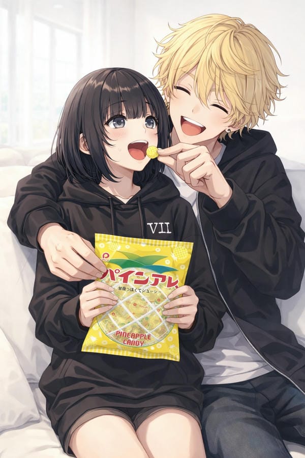 ảnh anime cặp đôi yêu nhau 6