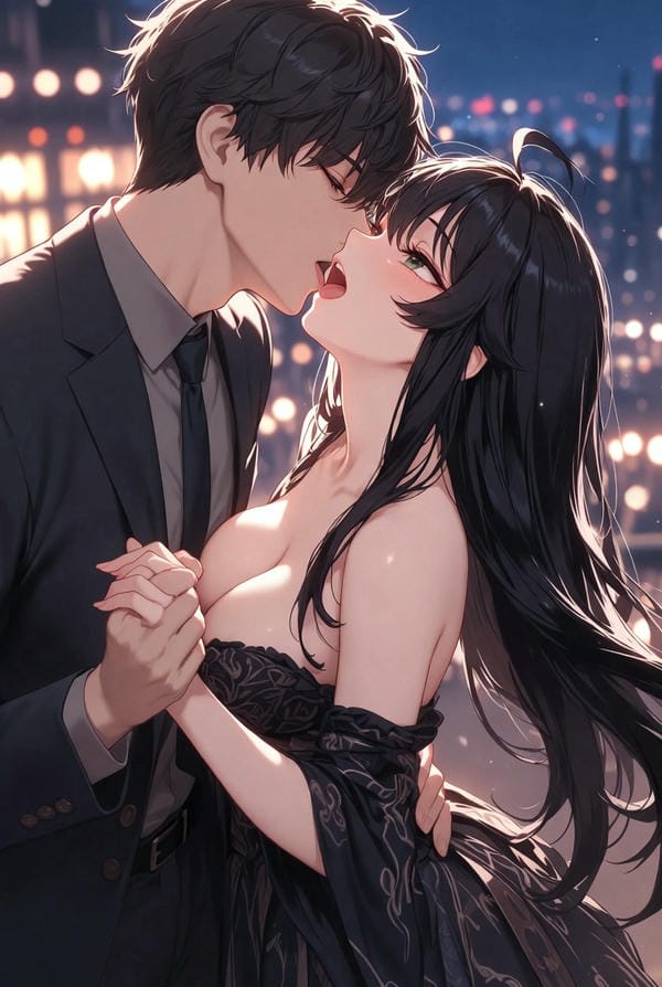 ảnh anime cặp đôi yêu nhau 7