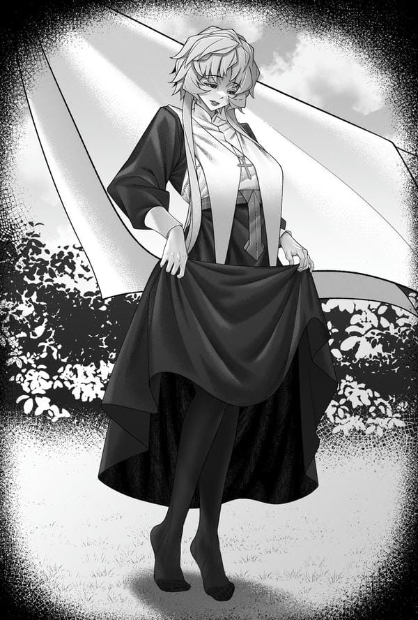 ảnh anime đen trắng 19