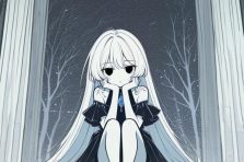 Ngắm trọn bộ 239+ ảnh anime đen trắng đẹp ma mị gây nghiện