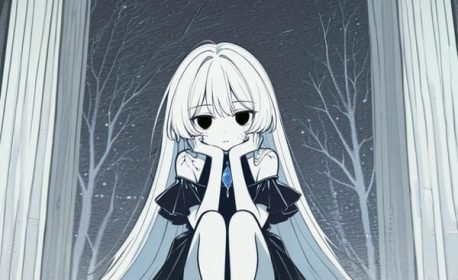 Ngắm trọn bộ 239+ ảnh anime đen trắng đẹp ma mị gây nghiện