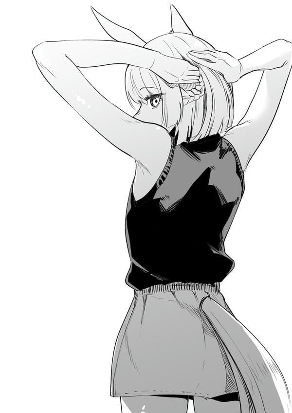 ảnh anime đen trắng 4