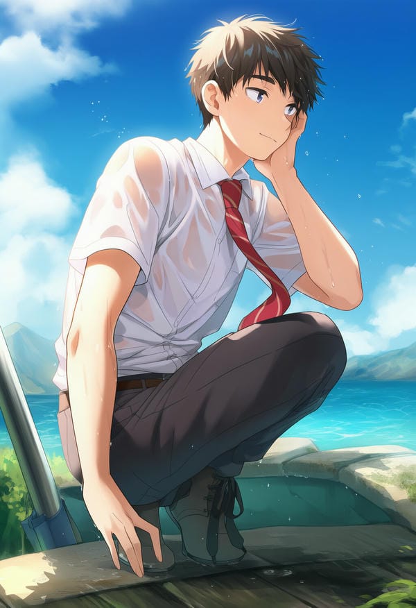 ảnh anime nam đẹp trai 2