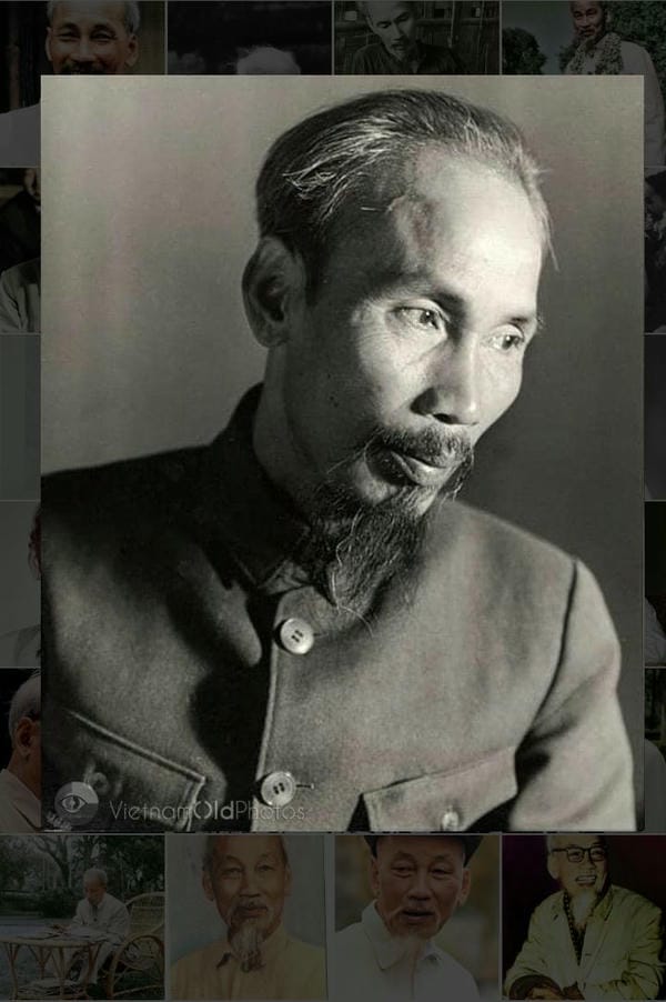 ảnh bác hồ đen trắng 14