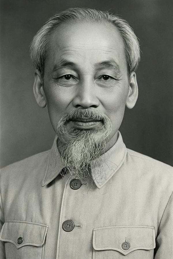 ảnh bác hồ đen trắng 3