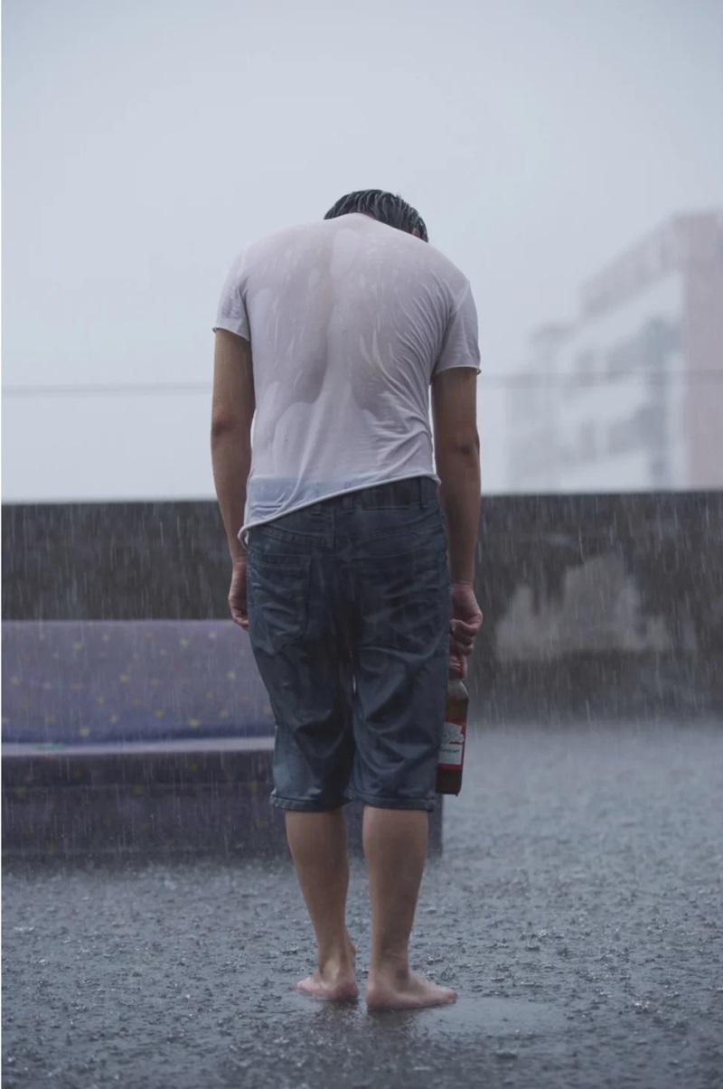 ảnh buồn tâm trạng của con trai