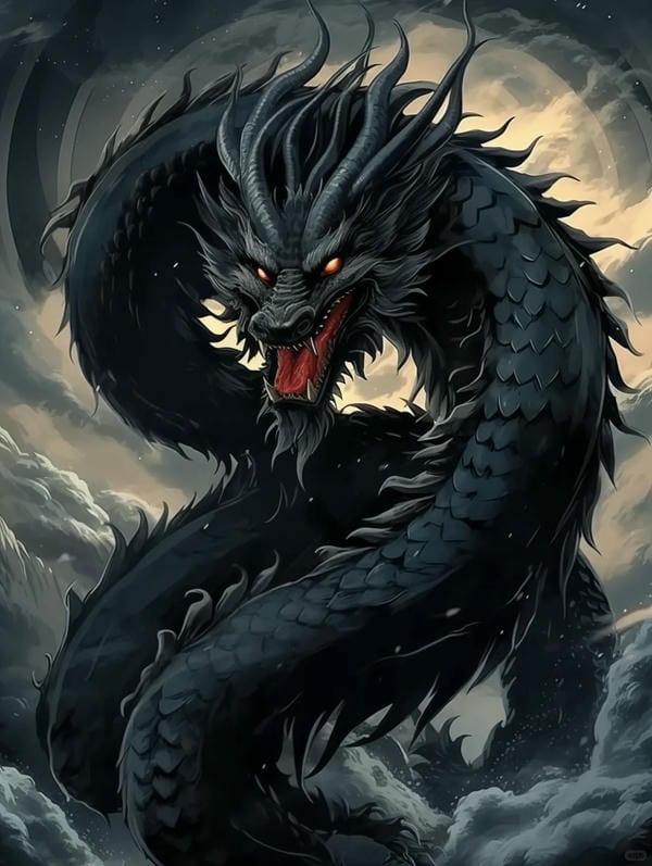 ảnh rồng đen 1