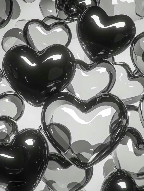 ảnh trái tim đen 1