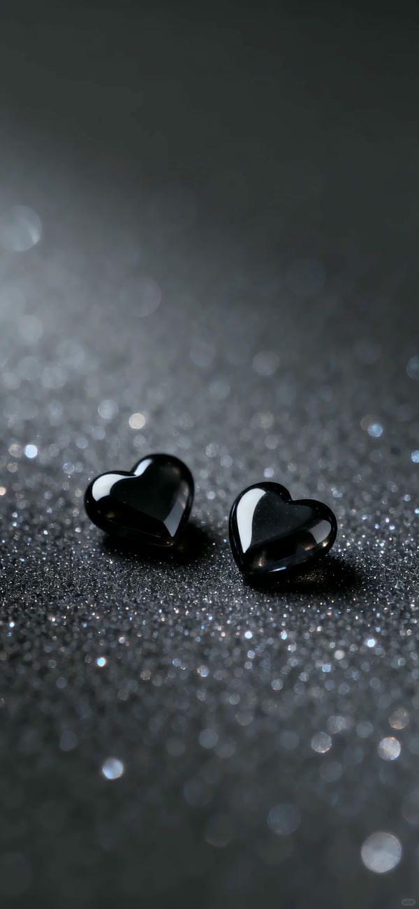 ảnh trái tim đen 11