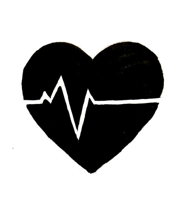 ảnh trái tim đen 15