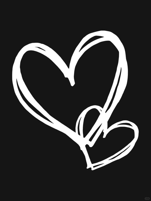 ảnh trái tim đen 18