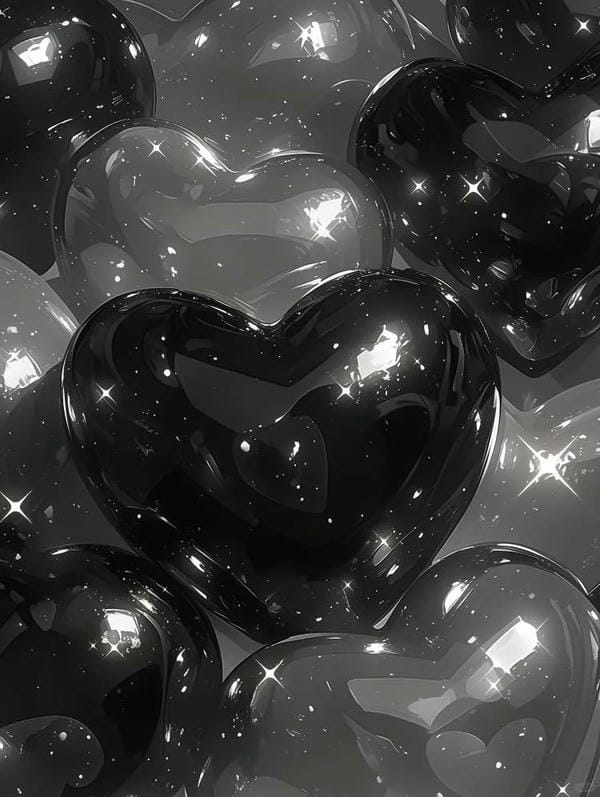 ảnh trái tim đen 2