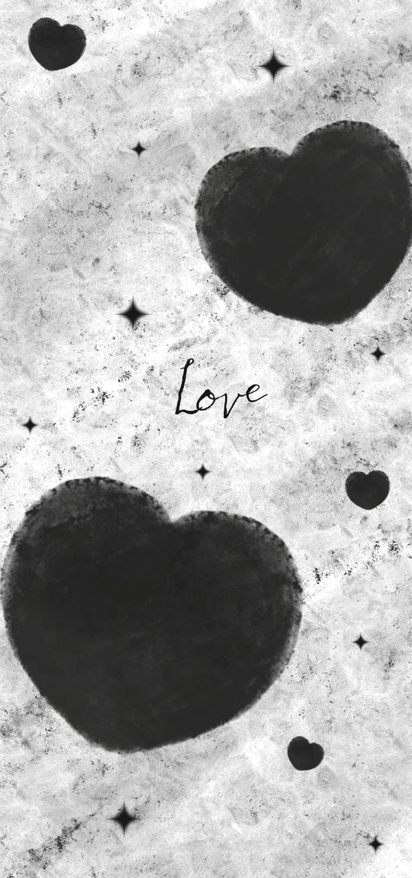 ảnh trái tim đen 20