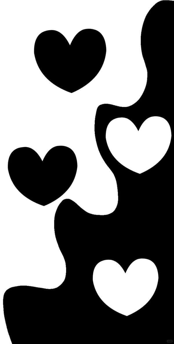 ảnh trái tim đen 5