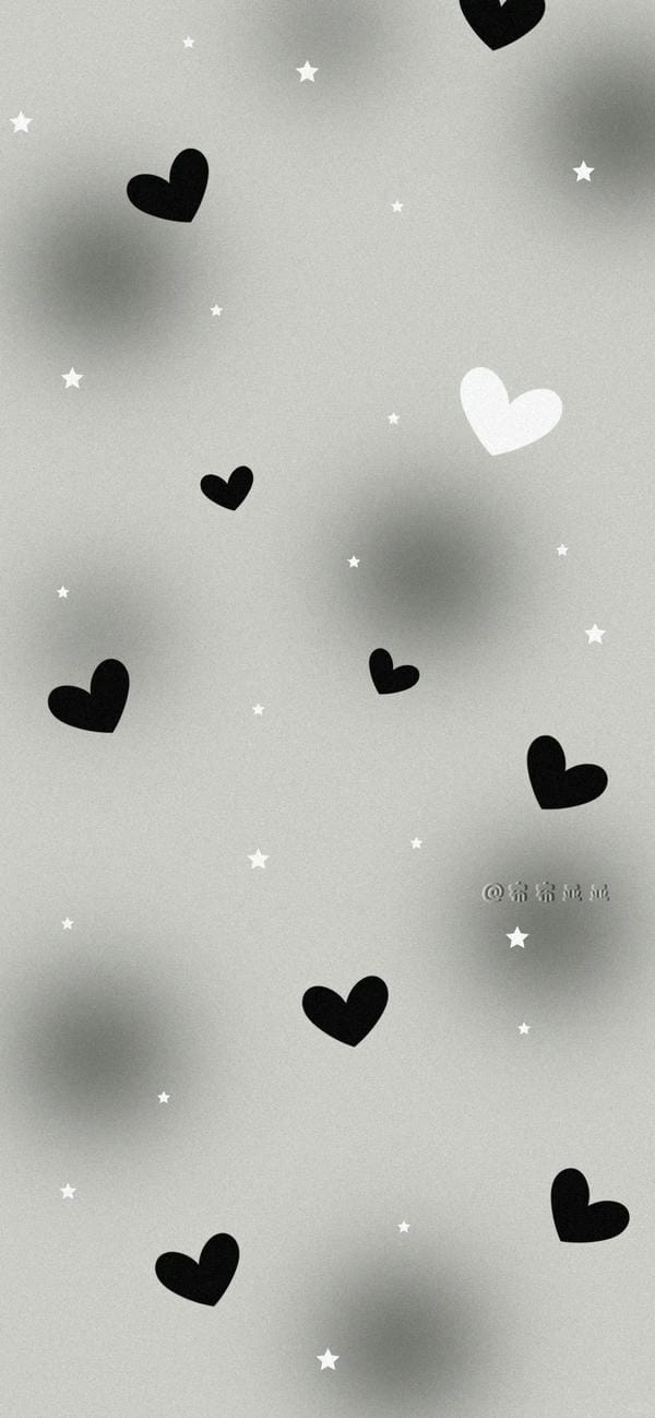 ảnh trái tim đen 6