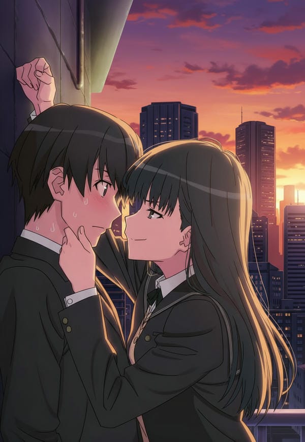 hình ảnh anime cặp đôi cute 25