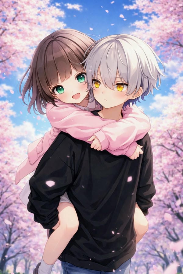 hình ảnh anime cặp đôi cute 4