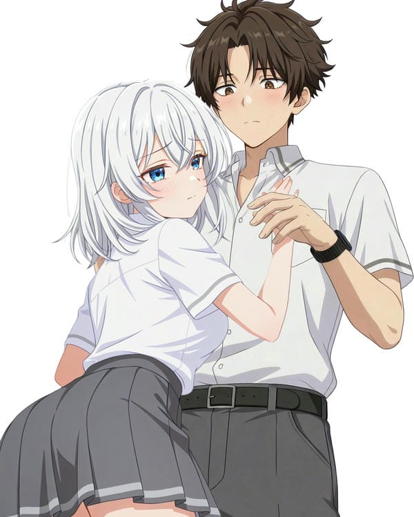 hình ảnh anime cặp đôi cute 9