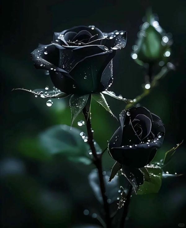 hình ảnh hoa hồng đen 1