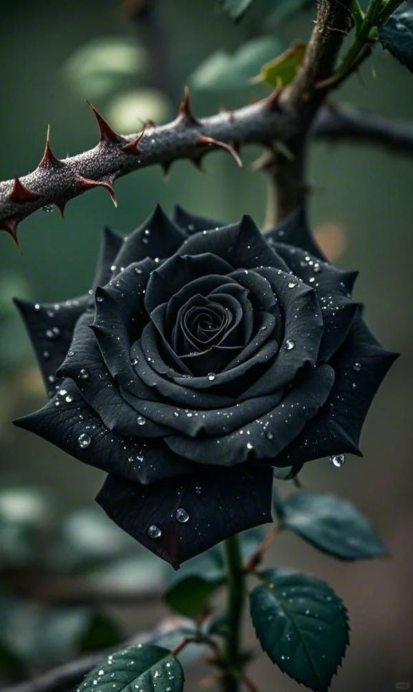 hình ảnh hoa hồng đen 13