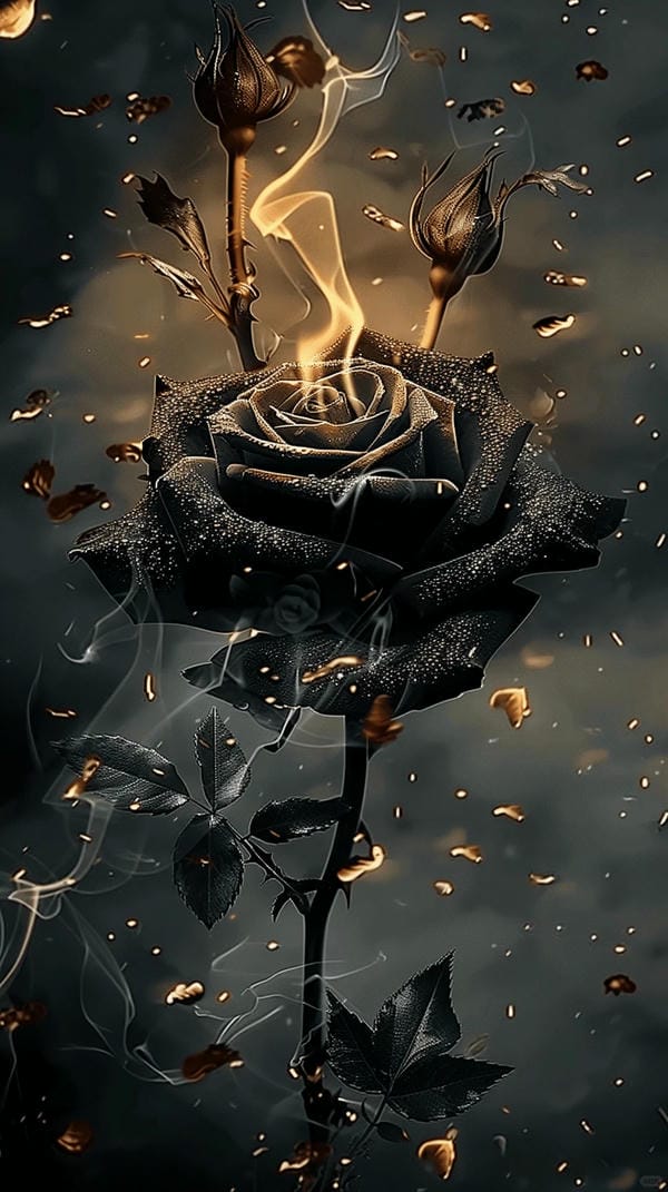 hình ảnh hoa hồng đen 21