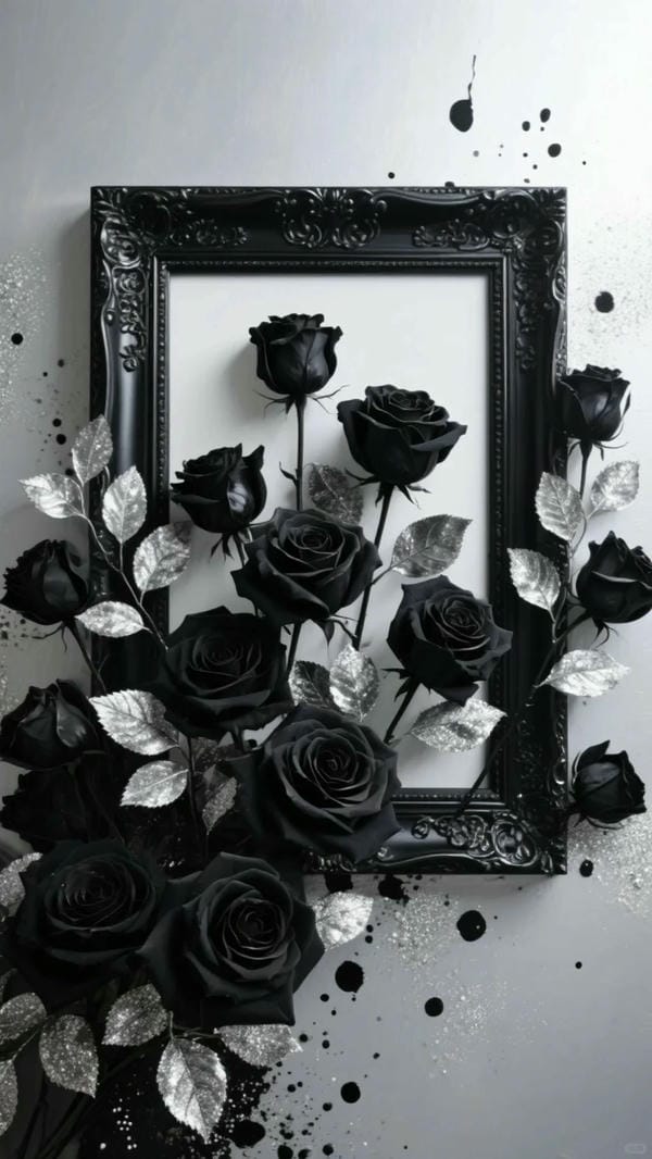 hình ảnh hoa hồng đen 5