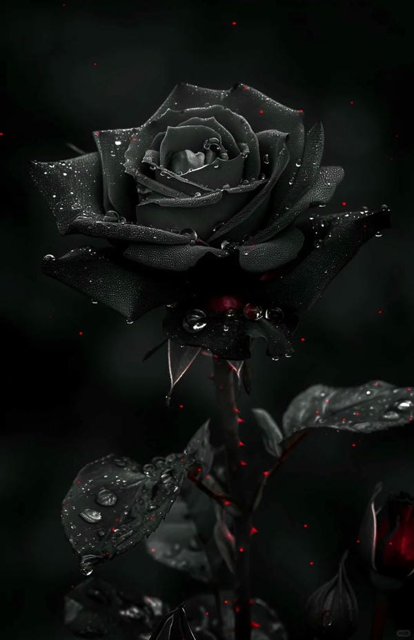 hình ảnh hoa hồng đen 8