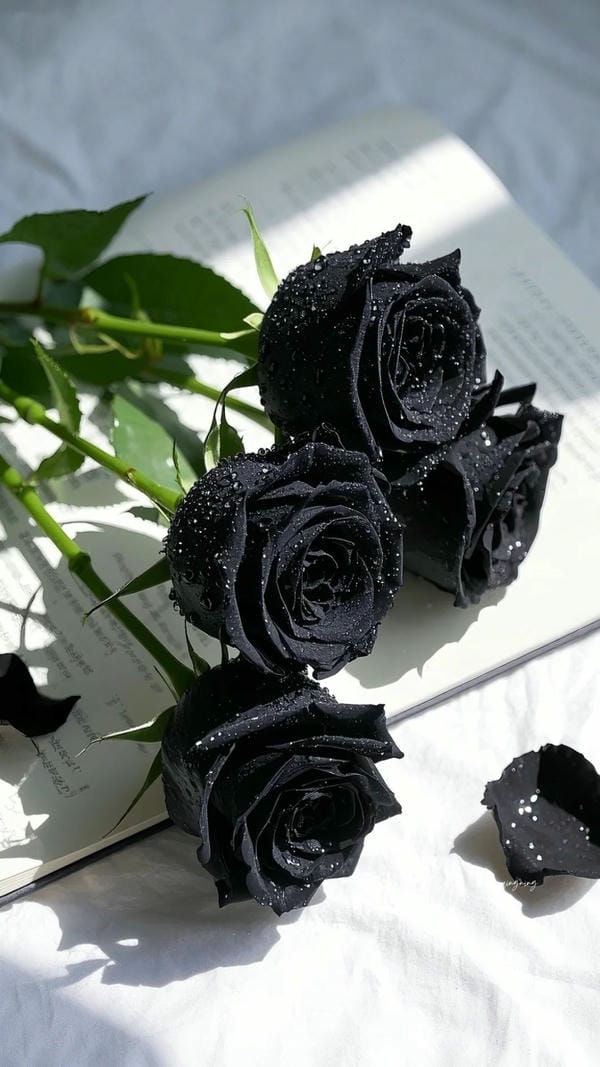 hình ảnh hoa hồng đen 9
