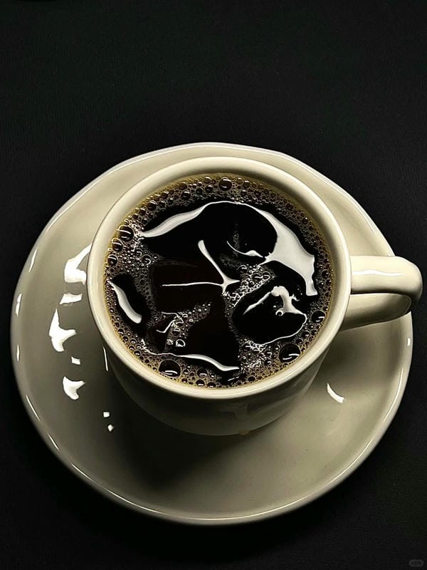 hình ảnh ly cafe đen đá 3