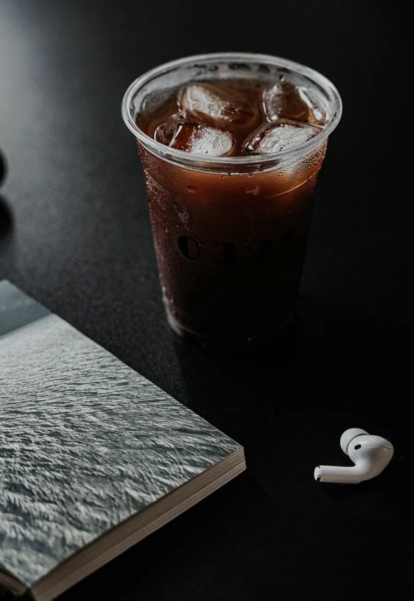 hình ảnh ly cafe đen đá 6