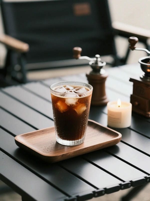 hình ảnh ly cafe đen đá 7