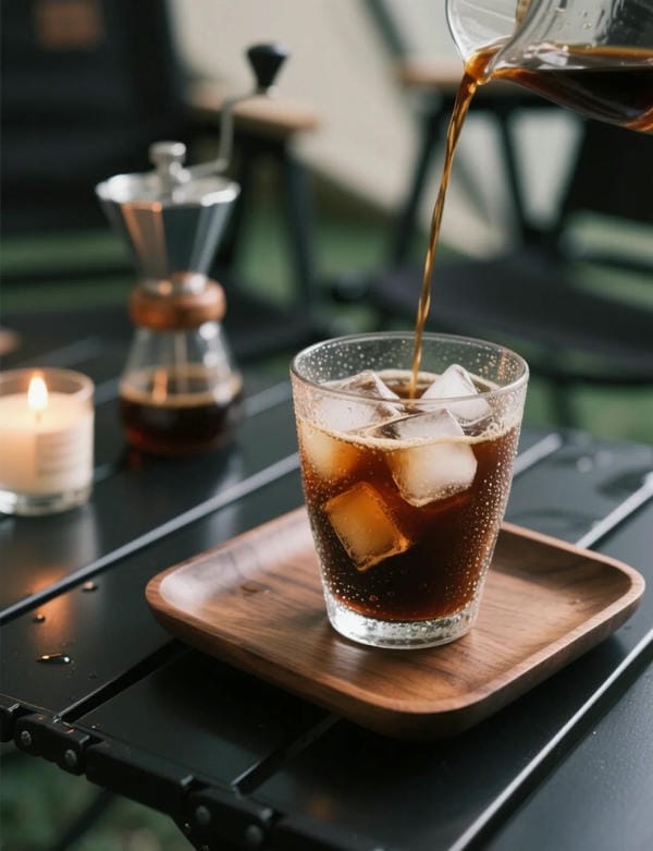 hình ảnh ly cafe đen đá 8